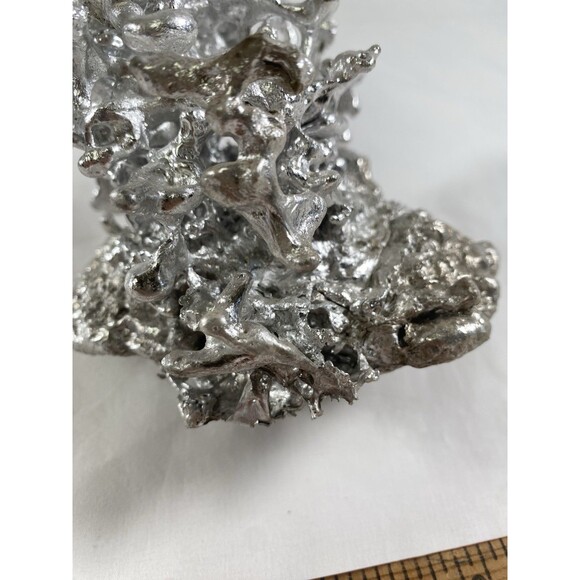 Anthill Art Casting Sculpture Fire Ant Aluminum Casting 9.5” Tall #77 - Picture 3 of 7